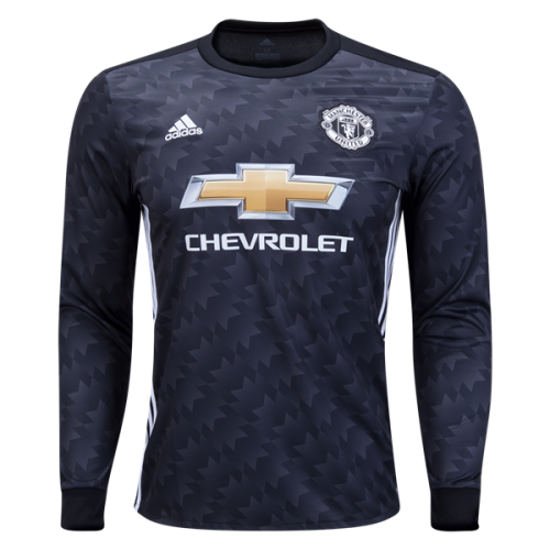 Manchester United Away 2017/18 LS Soccer Jersey Shirt